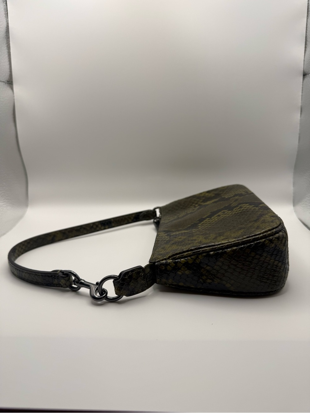 Coach Olive Python Shoulder Bag - Picture 7 of 12